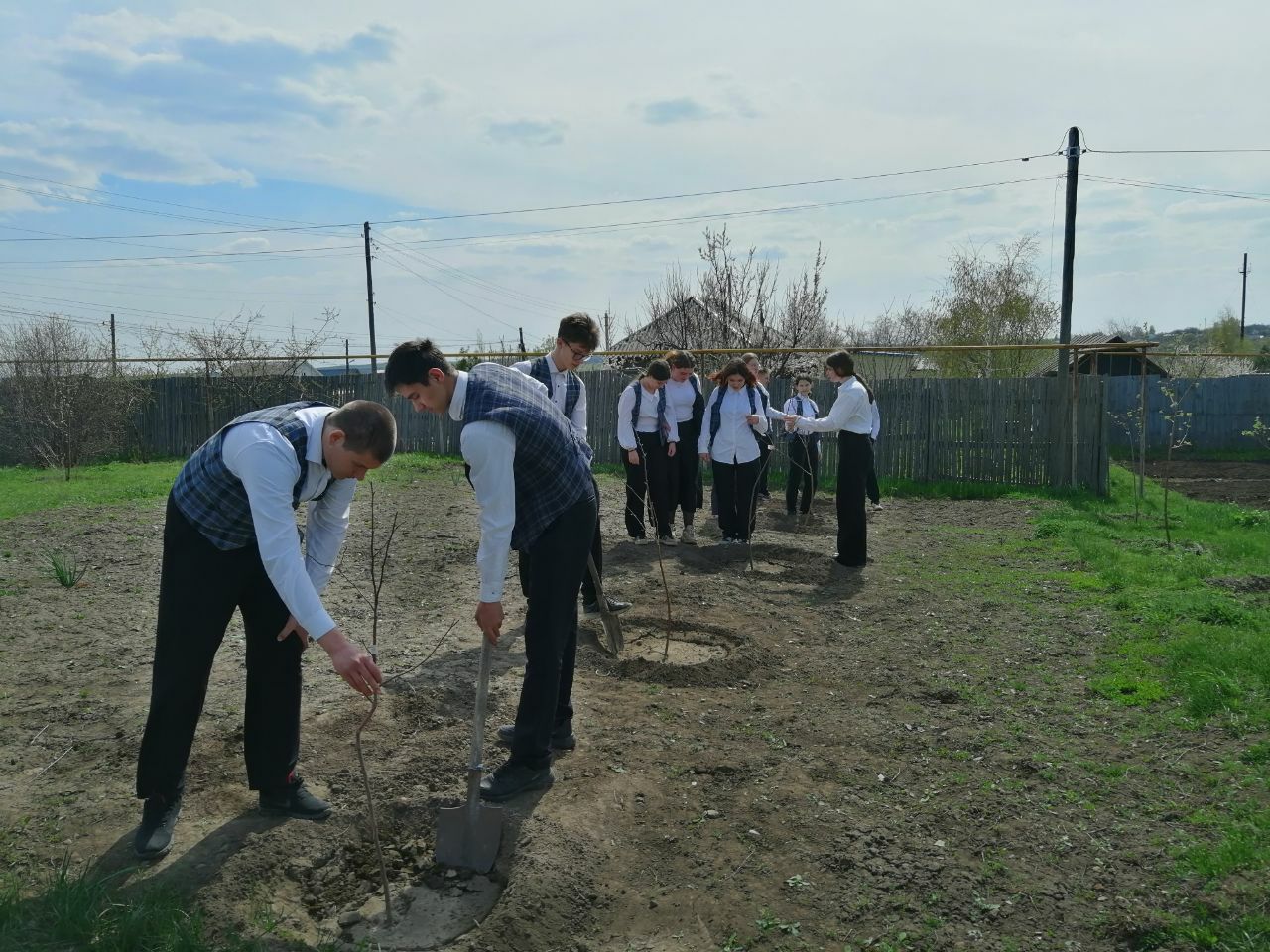 Аллея выпускников.
